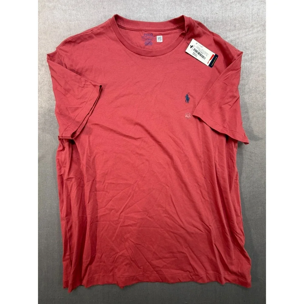 New Polo Ralph Lauren Men Crew Neck‎ T-Shirt Red Small
